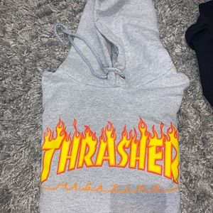 Lightly worn thrasher hoodie